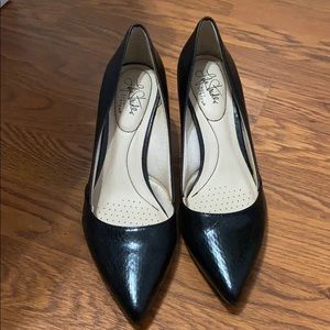 Life stride pumps. Black, size 8